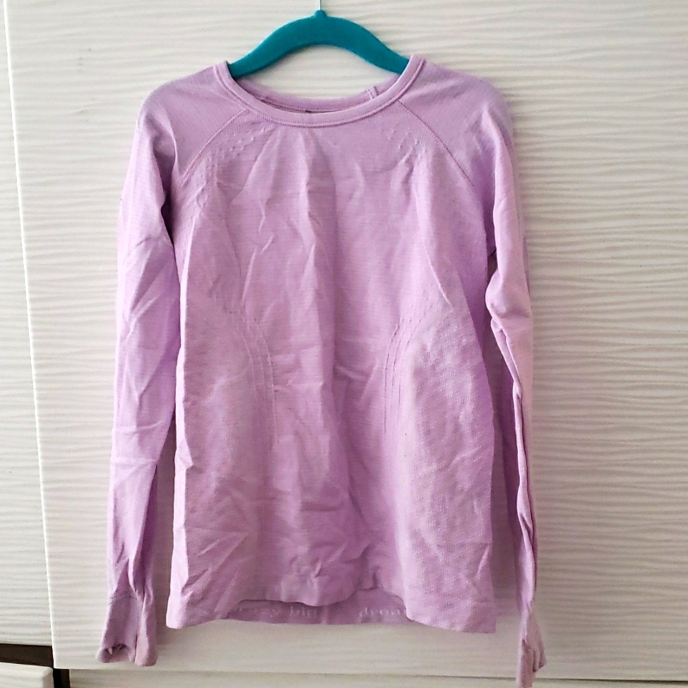 ATHLETA girl long sleeve top XS size 6